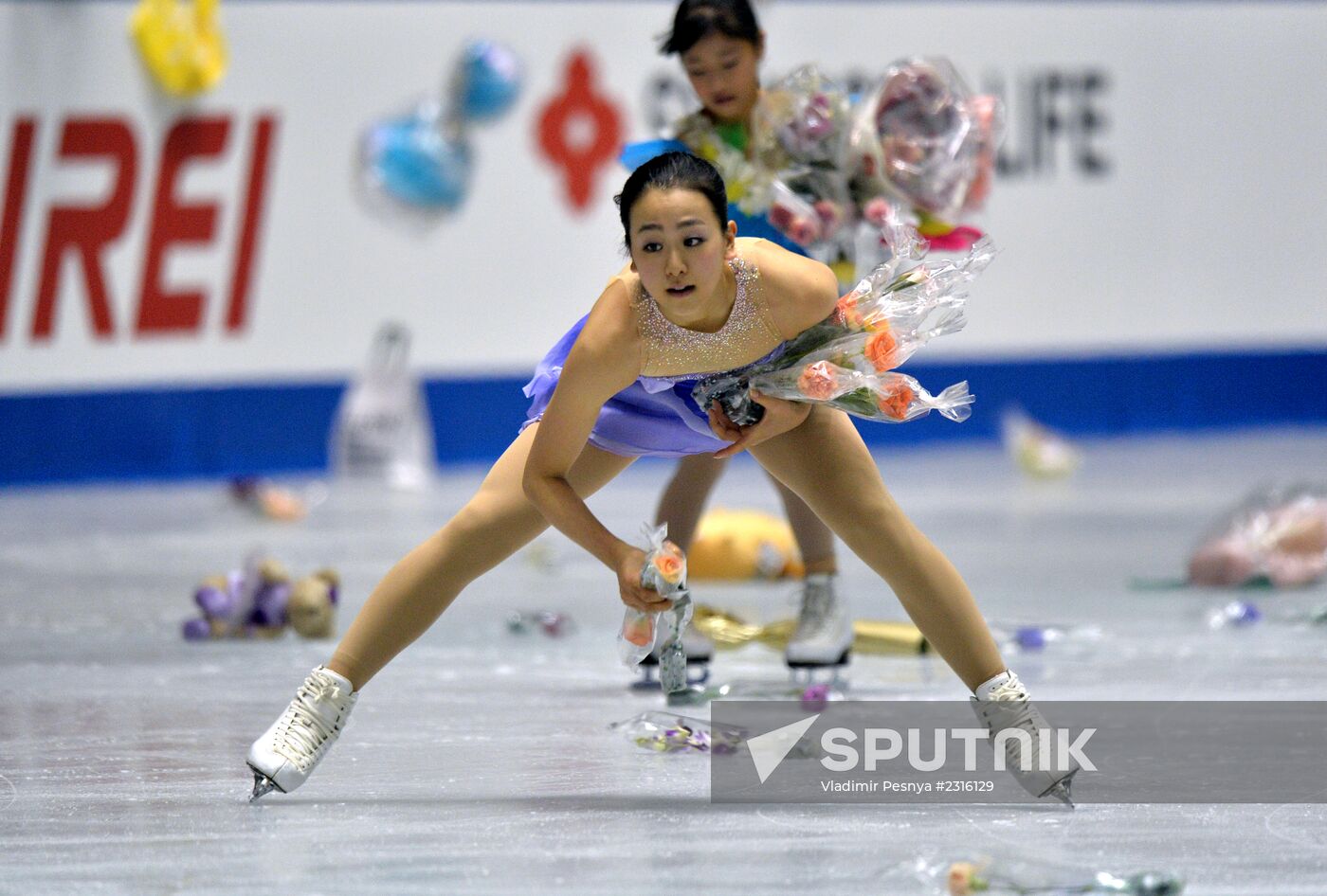 ISU Grand Prix of Figure Skating. Women. Short program