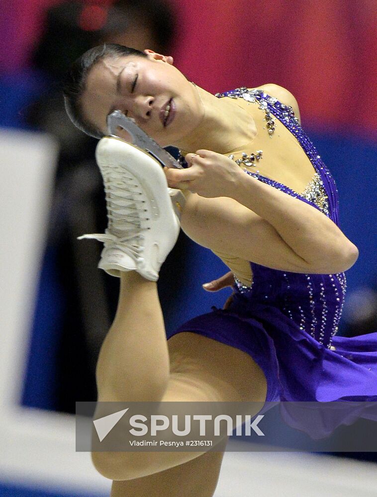 ISU Grand Prix of Figure Skating. Women. Short program