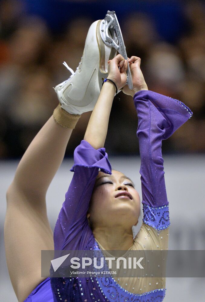 ISU Grand Prix of Figure Skating. Women. Short program