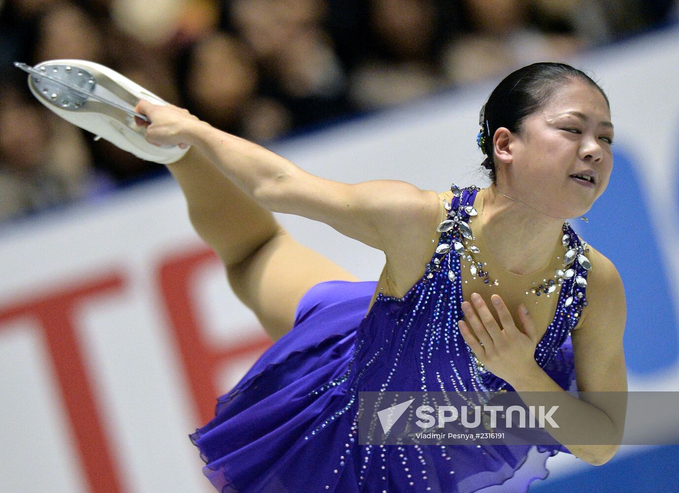 ISU Grand Prix of Figure Skating. Women. Short program