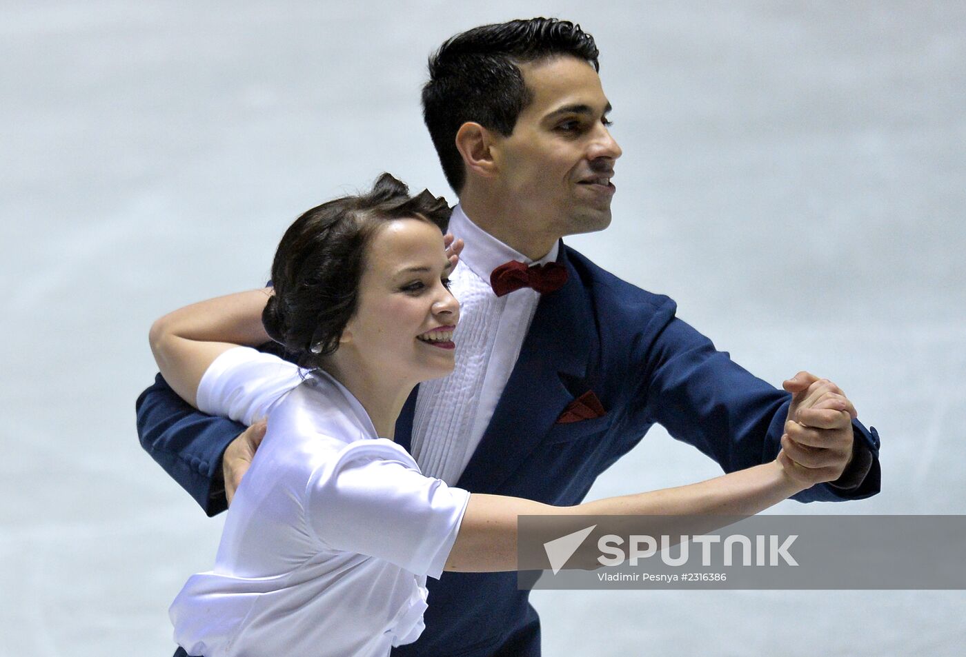 ISU Grand Prix of Figure Skating. Ice dance. Short program