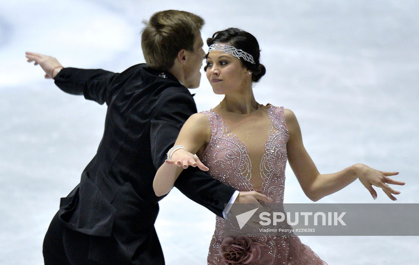 ISU Grand Prix of Figure Skating. Ice dance. Short program