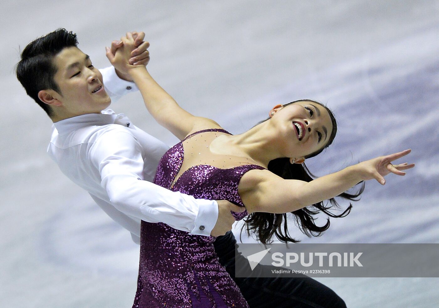 ISU Grand Prix of Figure Skating. Ice dance. Short program