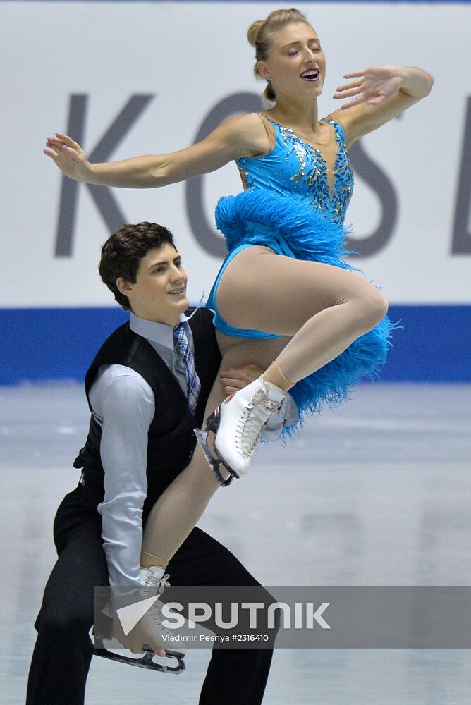 ISU Grand Prix of Figure Skating. Ice dance. Short program
