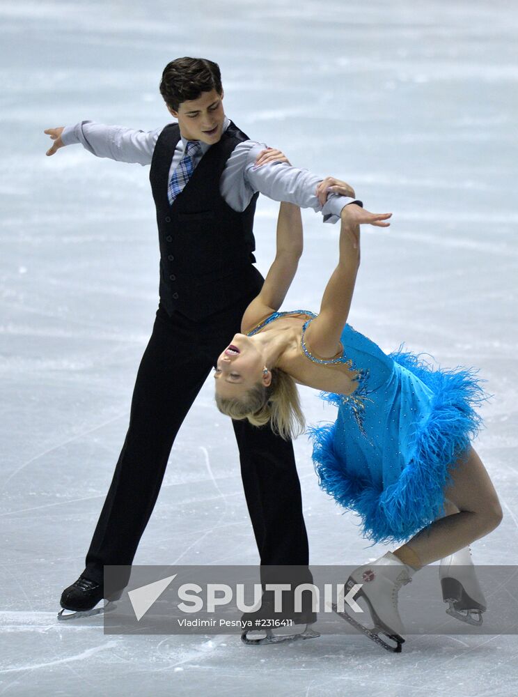 ISU Grand Prix of Figure Skating. Ice dance. Short program
