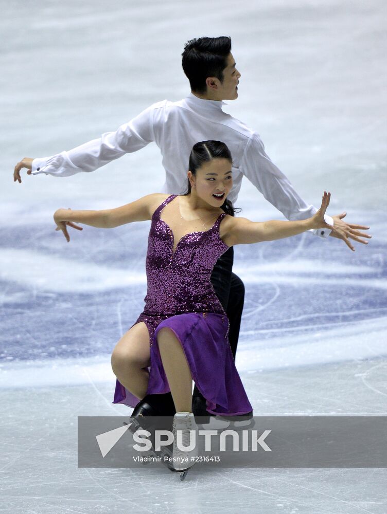 ISU Grand Prix of Figure Skating. Ice dance. Short program