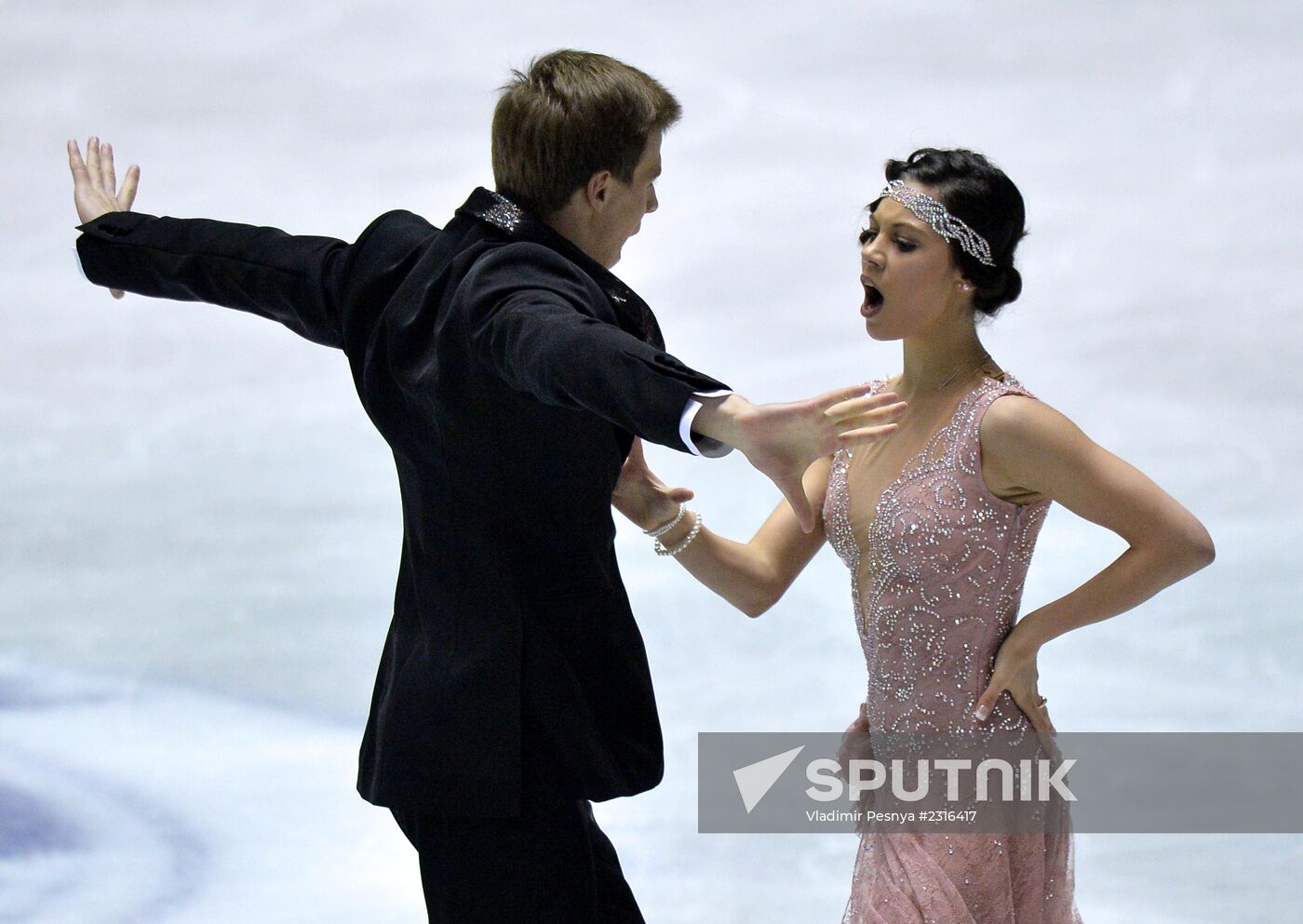ISU Grand Prix of Figure Skating. Ice dance. Short program