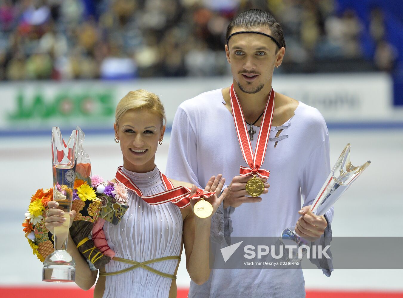 ISU Grand Prix of Figure Skating. Pairs. Free skating