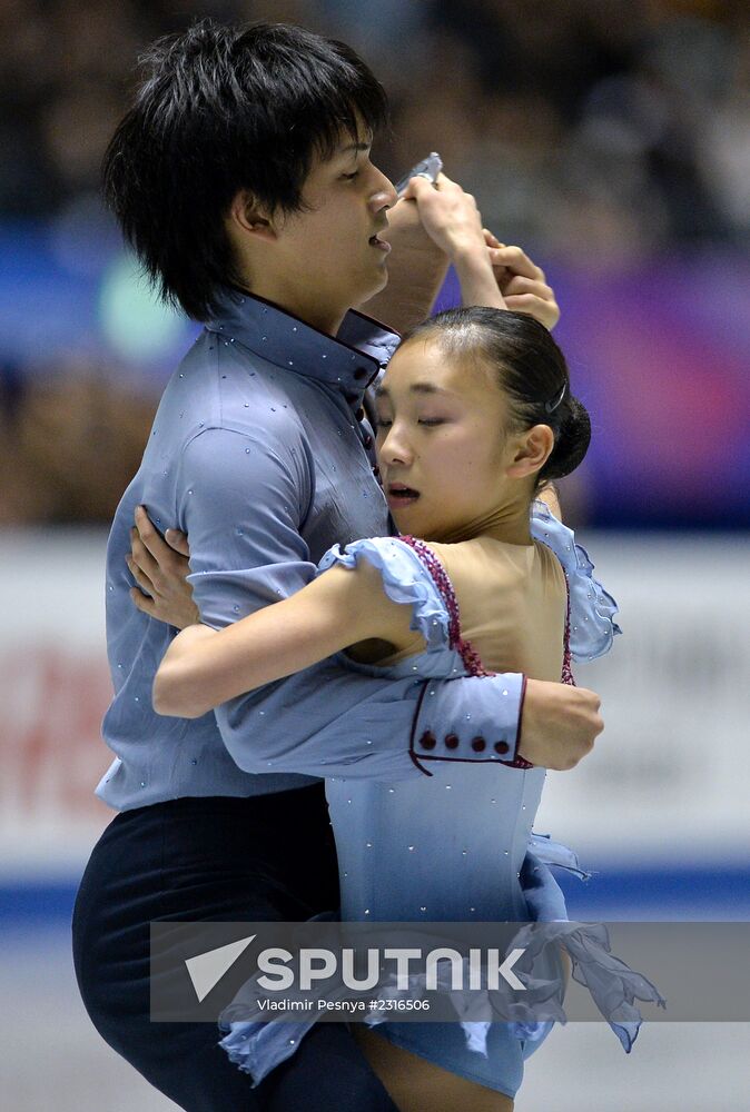 ISU Grand Prix of Figure Skating. Pairs. Free skating