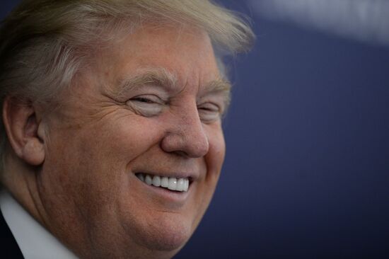 News conference with Donald Trump on 2013 Miss Universe Competition