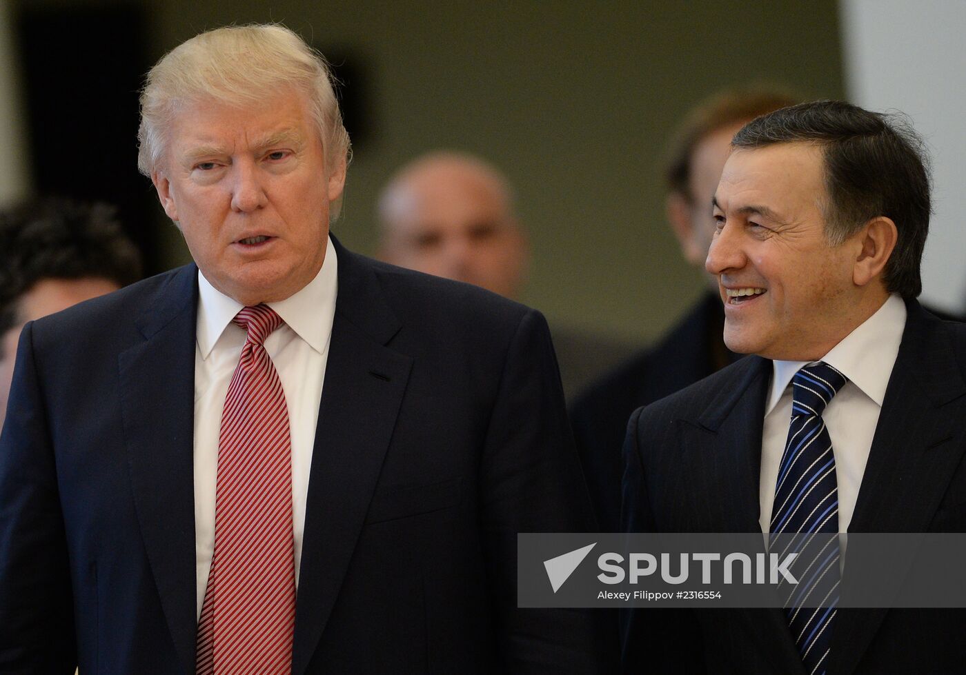 News conference with Donald Trump on 2013 Miss Universe Competition