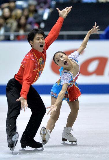 ISU Grand Prix of Figure Skating. Pairs. Free skating