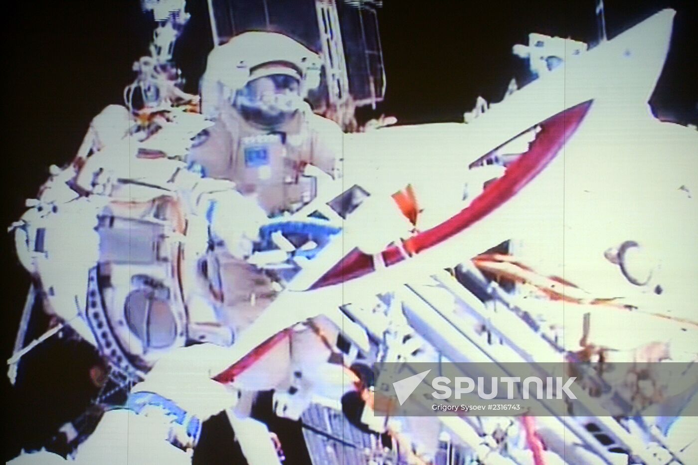 Olympic torch carried into space - live broadcast