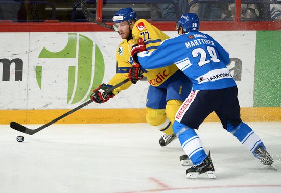 Ice Hockey. Karjala Cup. Finland vs. Sweden