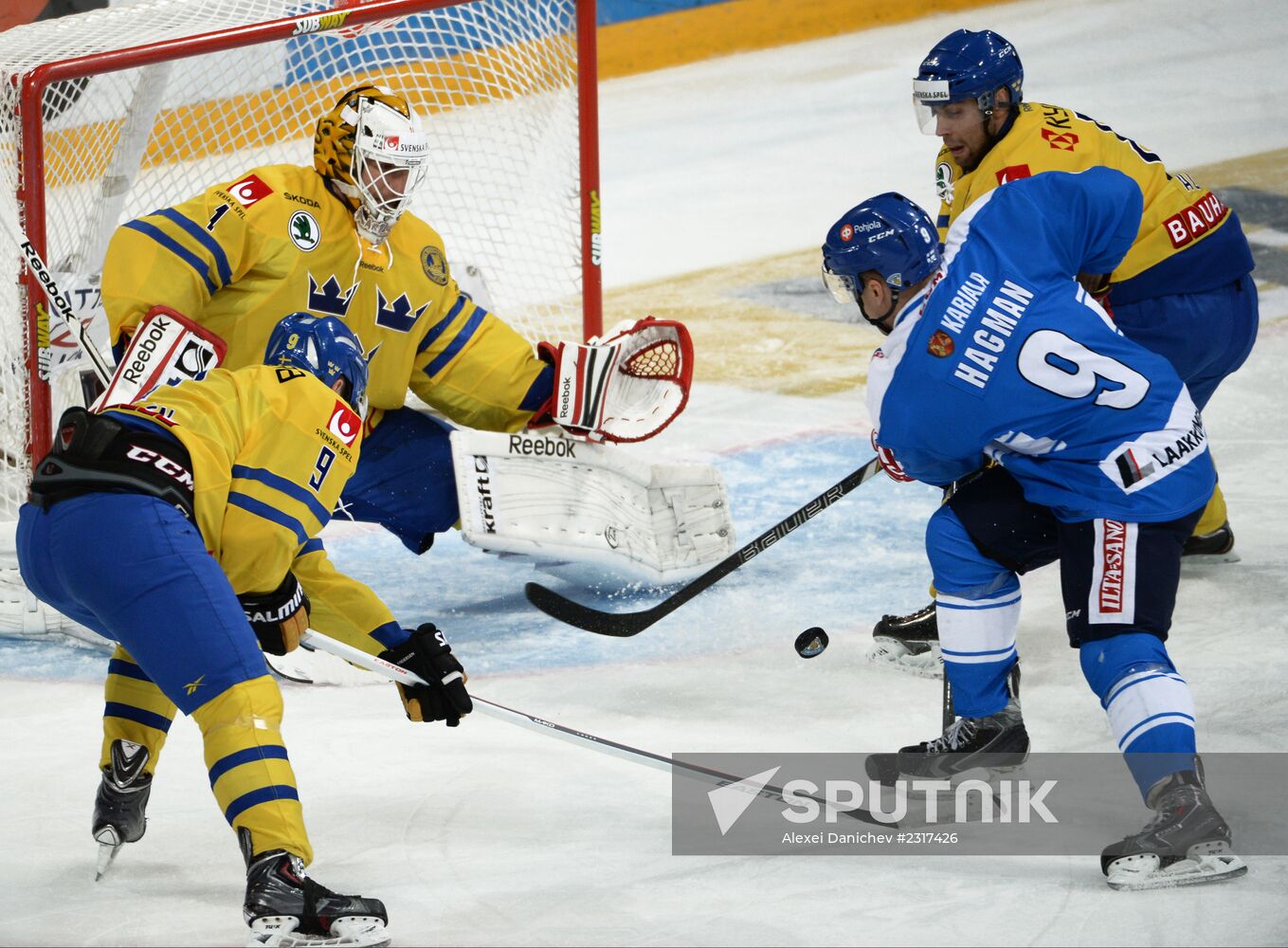 Ice Hockey. Karjala Cup. Finland vs. Sweden