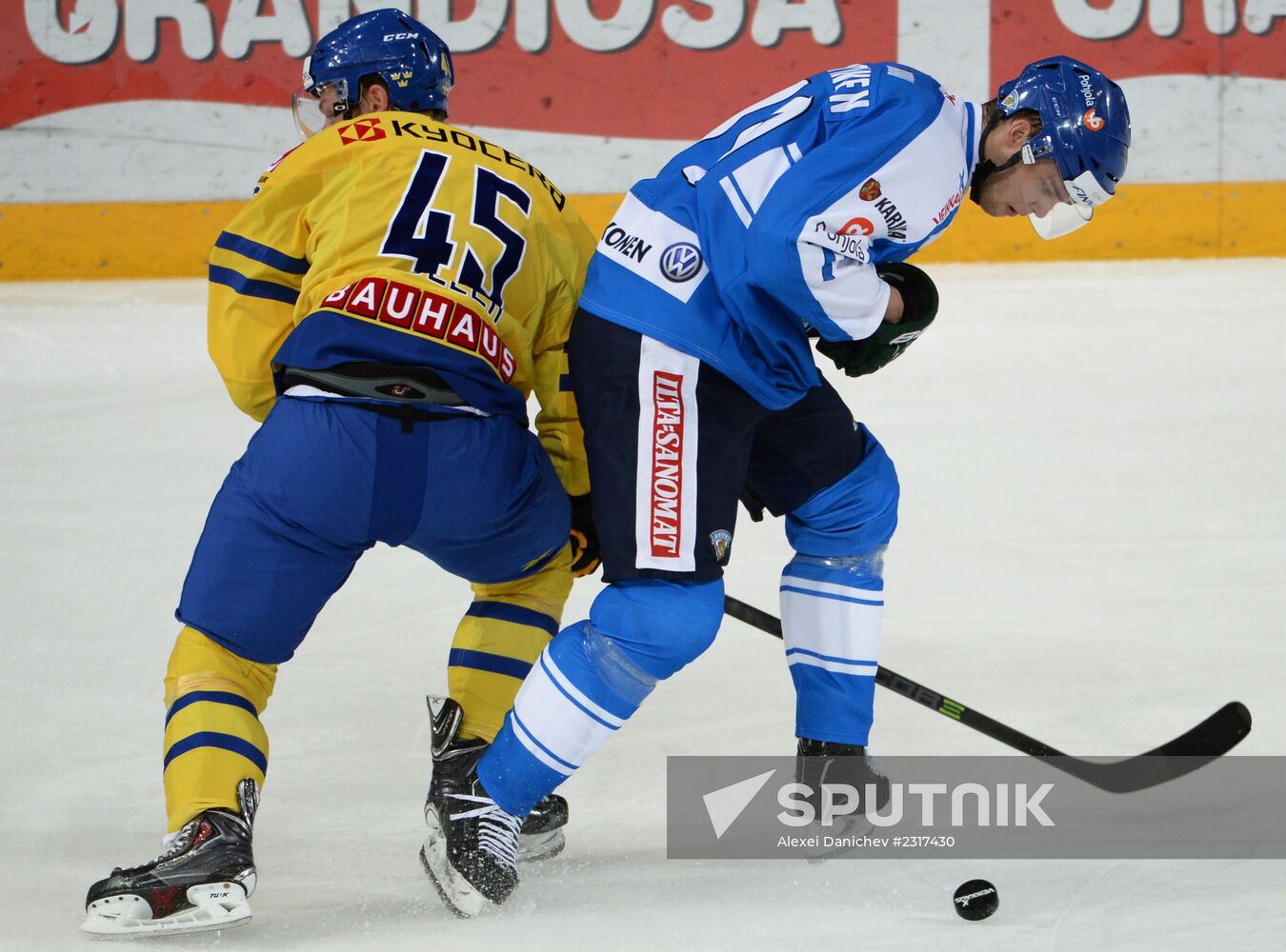 Ice Hockey. Karjala Cup. Finland vs. Sweden