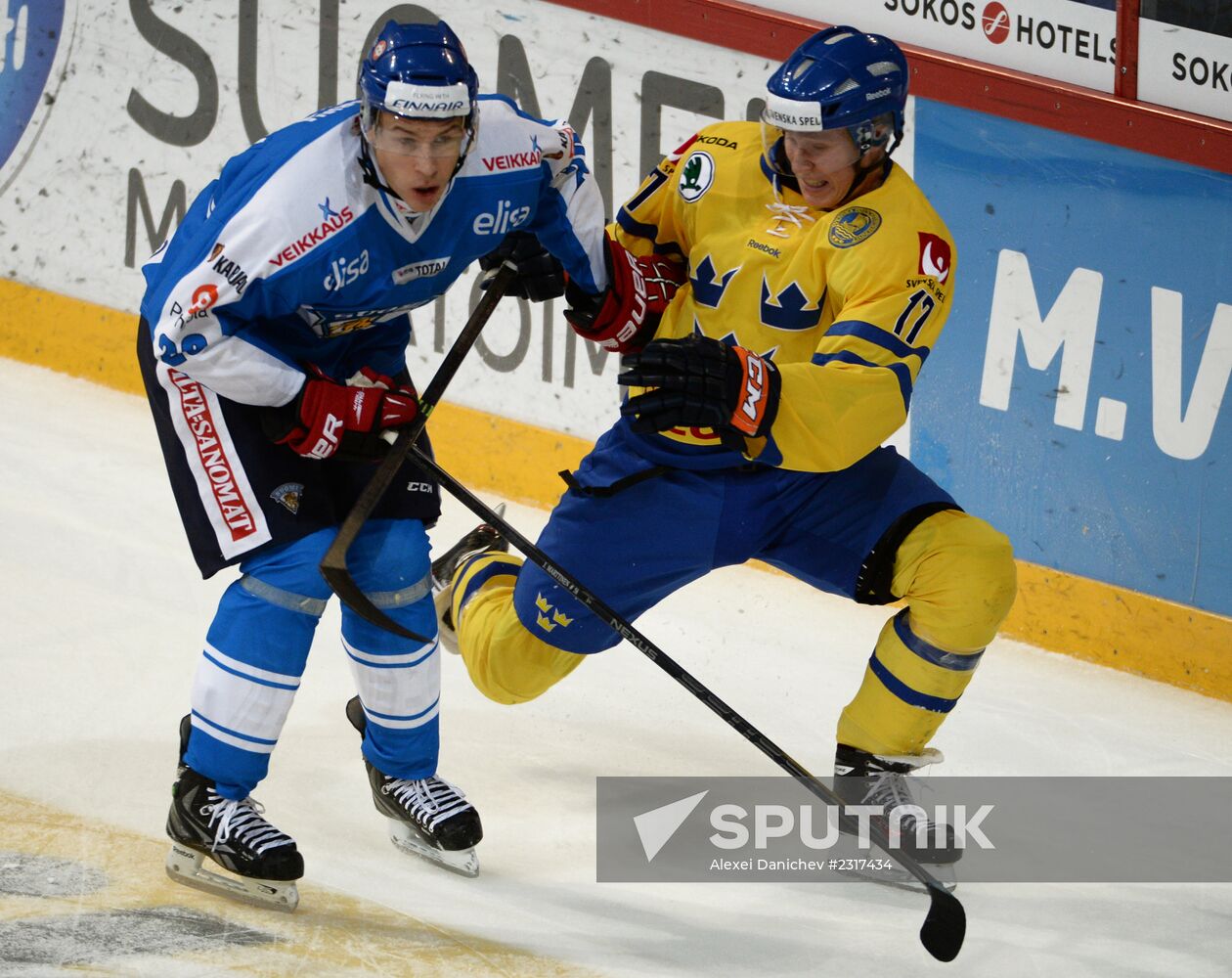 Ice Hockey. Karjala Cup. Finland vs. Sweden