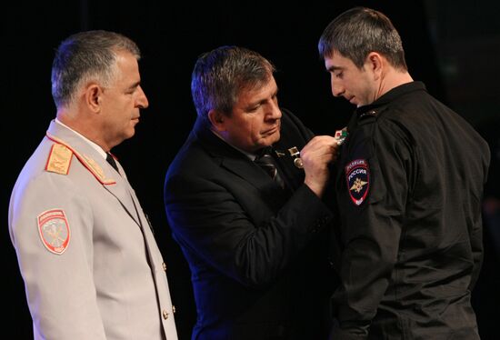 Day for members of the Russian Internal Affairs Ministry in Chechnya