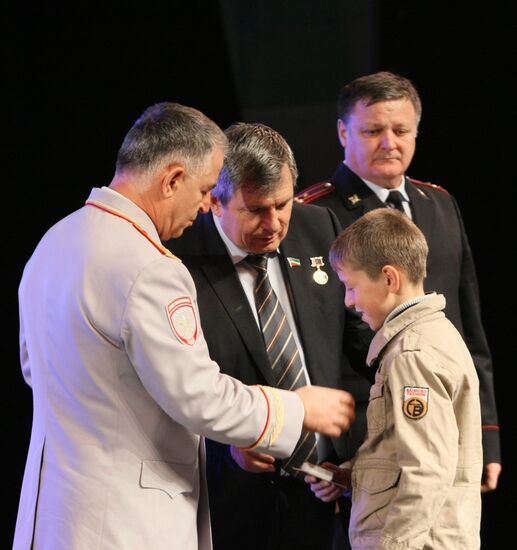 Day for members of the Russian Internal Affairs Ministry in Chechnya