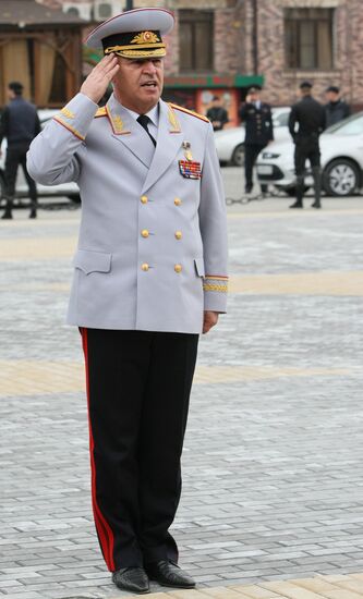 Day for members of the Russian Internal Affairs Ministry in Chechnya