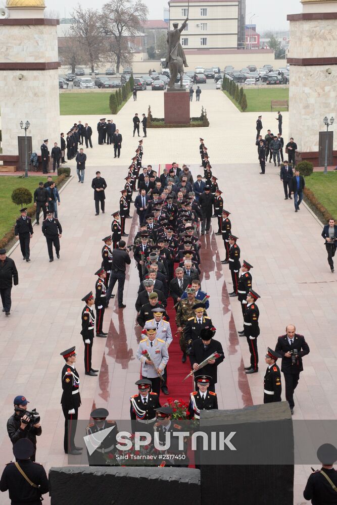 Russian Internal Affairs Ministry members' Day in Chechnya