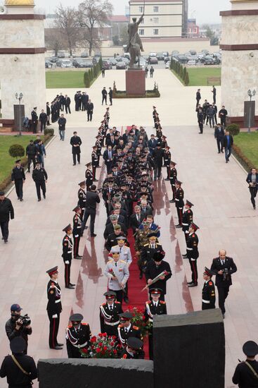 Russian Internal Affairs Ministry members' Day in Chechnya