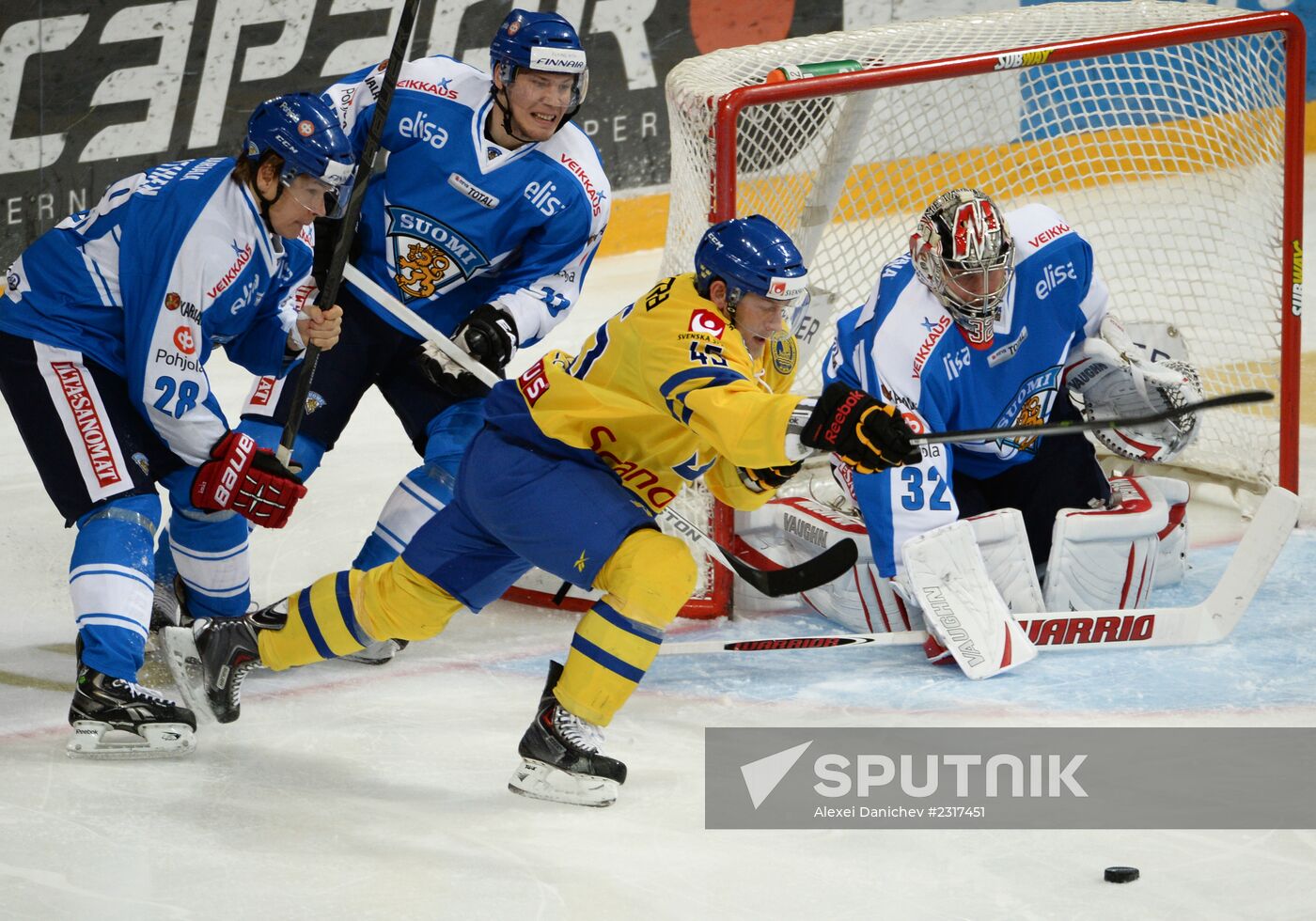 Ice Hockey. Karjala Cup. Finland vs. Sweden