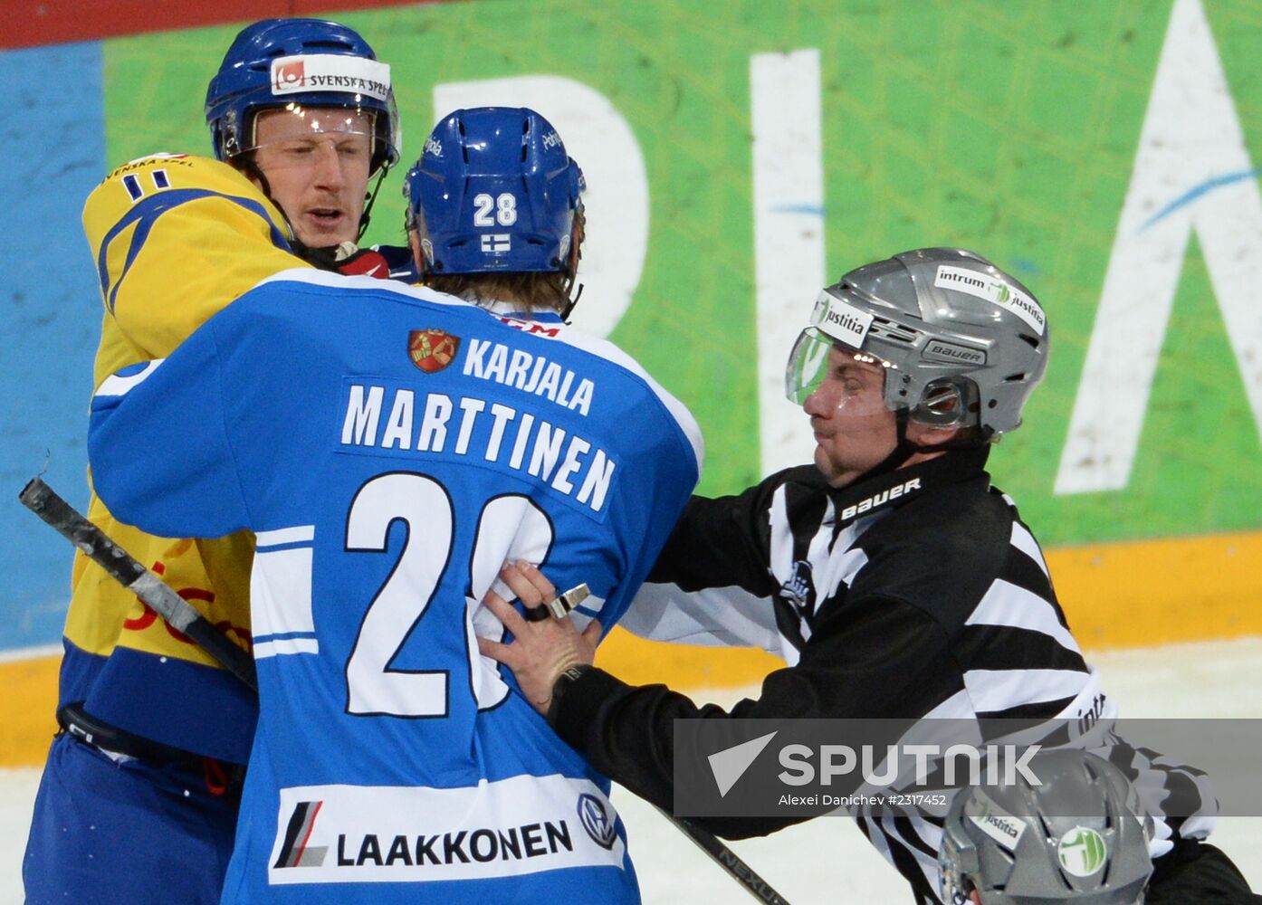 Ice Hockey. Karjala Cup. Finland vs. Sweden