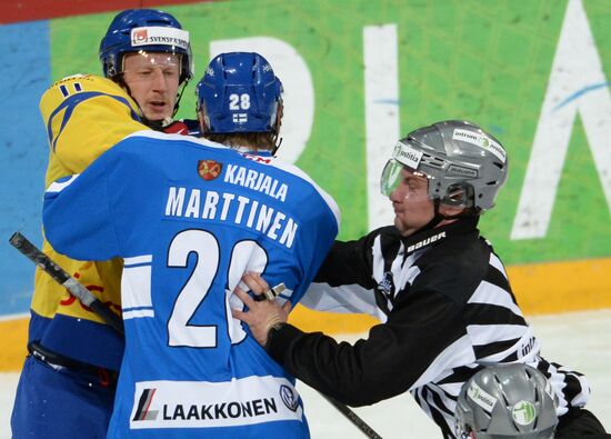 Ice Hockey. Karjala Cup. Finland vs. Sweden