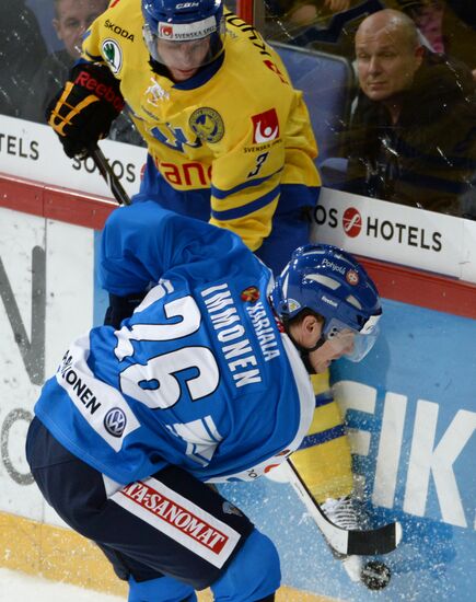 Ice Hockey. Karjala Cup. Finland vs. Sweden