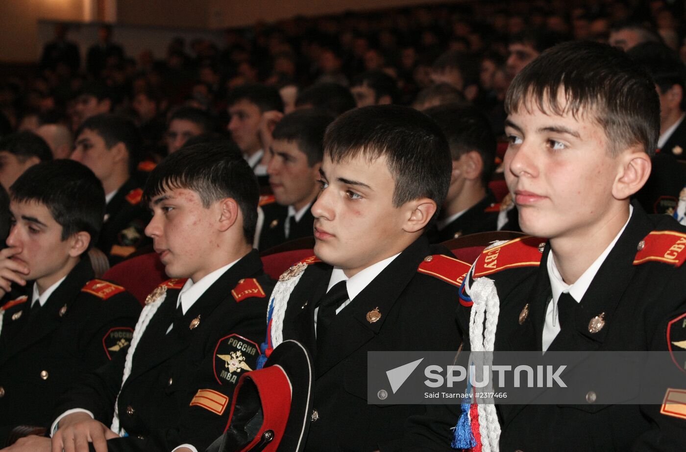 Russian Internal Affairs Ministry members' Day in Chechnya