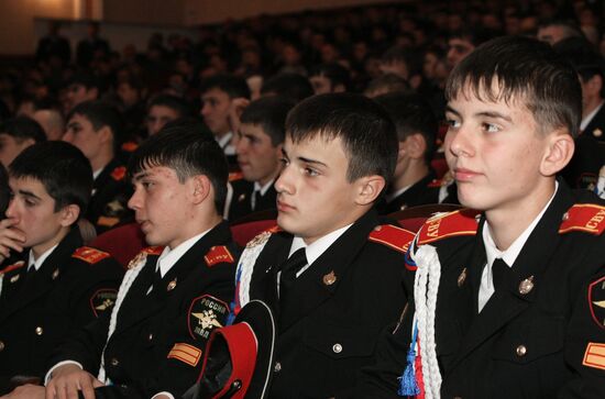 Russian Internal Affairs Ministry members' Day in Chechnya