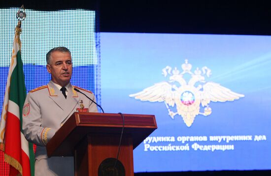 Russian Internal Affairs Ministry members' Day in Chechnya