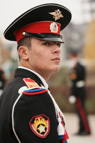 Russian Internal Affairs Ministry members' Day in Chechnya