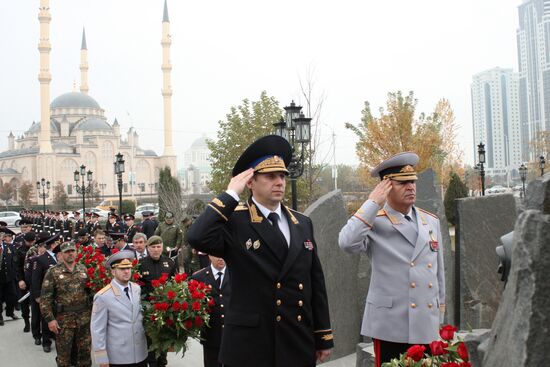 Russian Internal Affairs Ministry members' Day in Chechnya