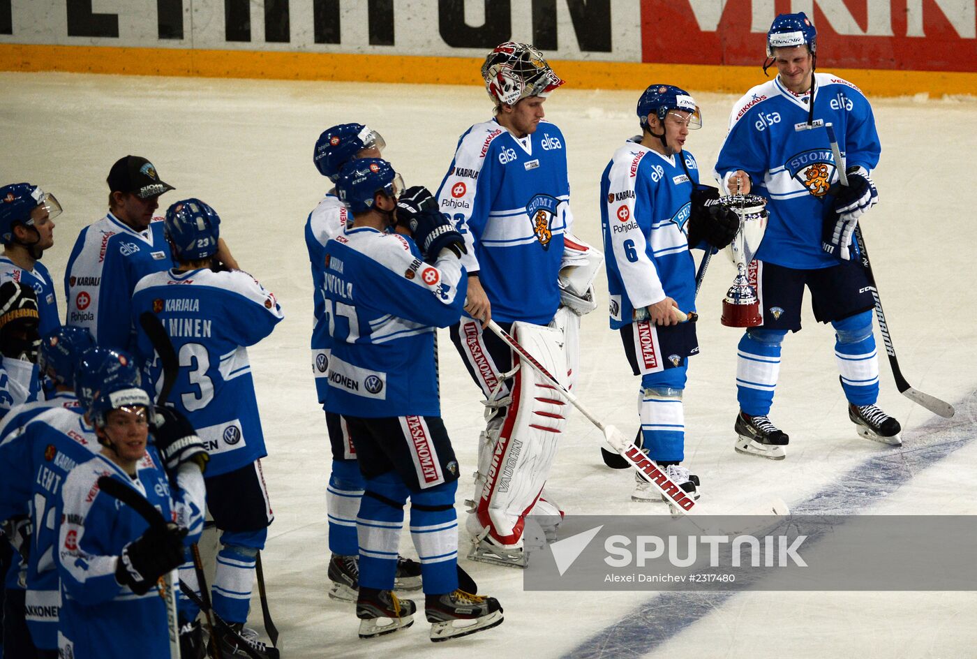 Ice Hockey. Karjala Cup. Finland vs. Sweden