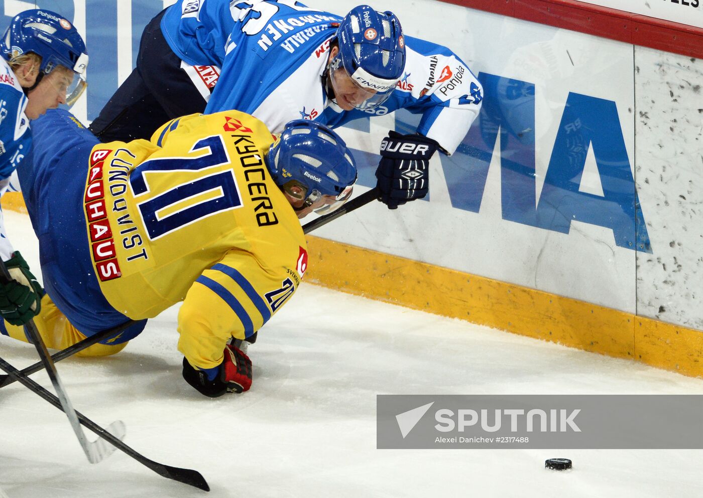 Ice Hockey. Karjala Cup. Finland vs. Sweden