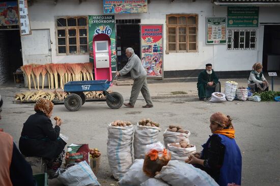 Green Market in Dushanbe