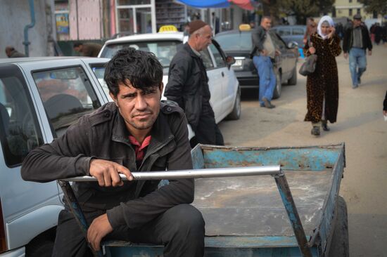 Green Market in Dushanbe