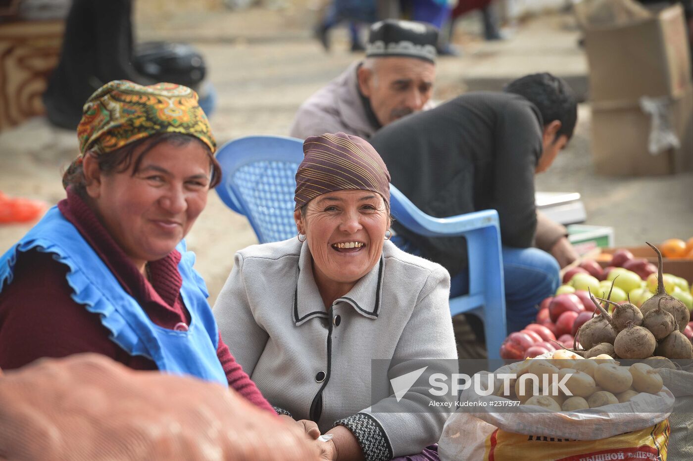 Green Market in Dushanbe