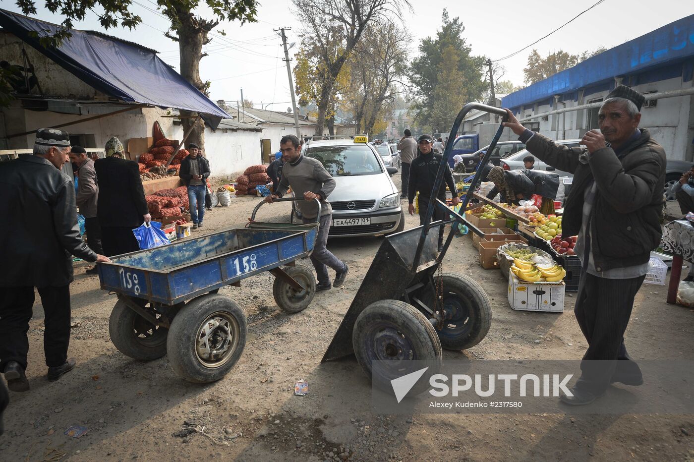 Green Market in Dushanbe