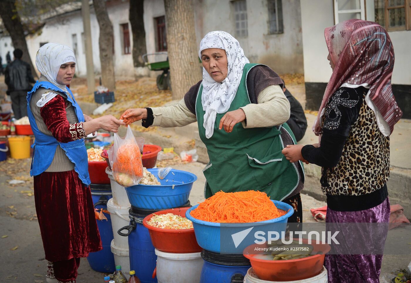 Green Market in Dushanbe