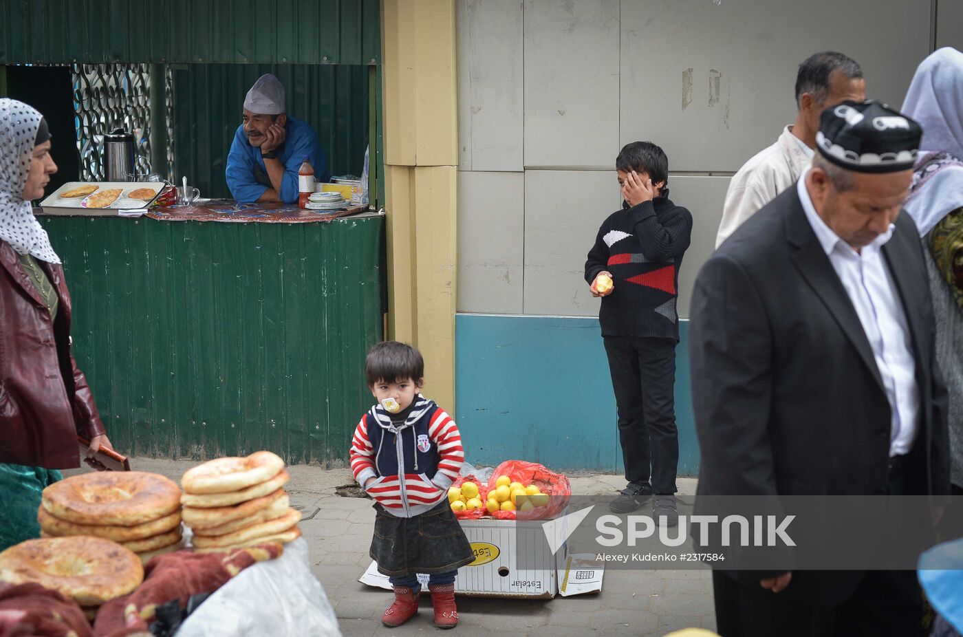 Green Market in Dushanbe