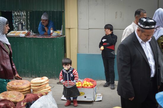 Green Market in Dushanbe