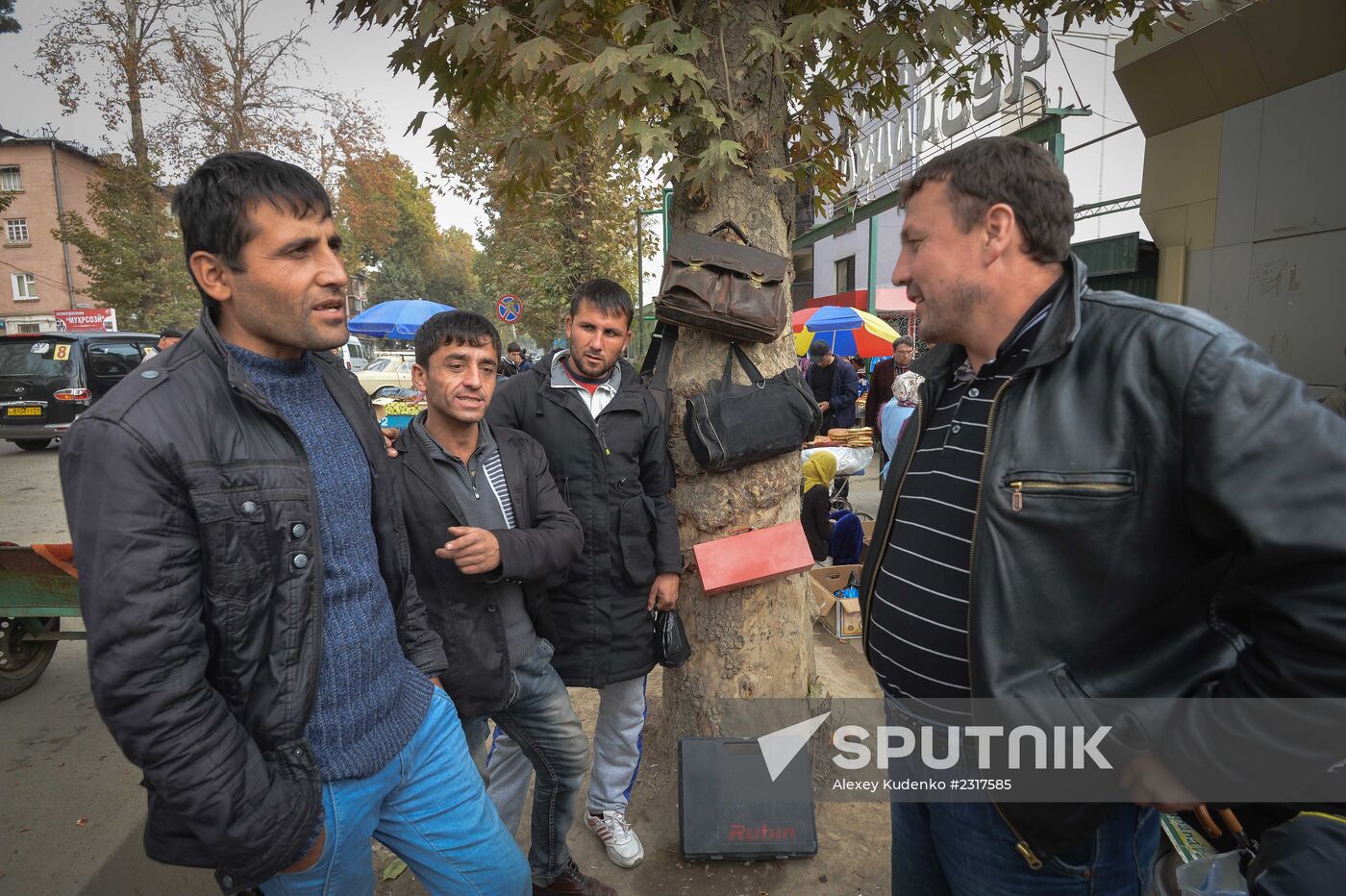 Green Market in Dushanbe