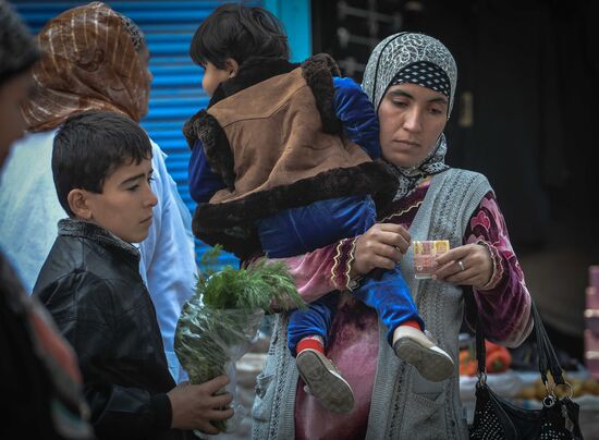 Green Market in Dushanbe