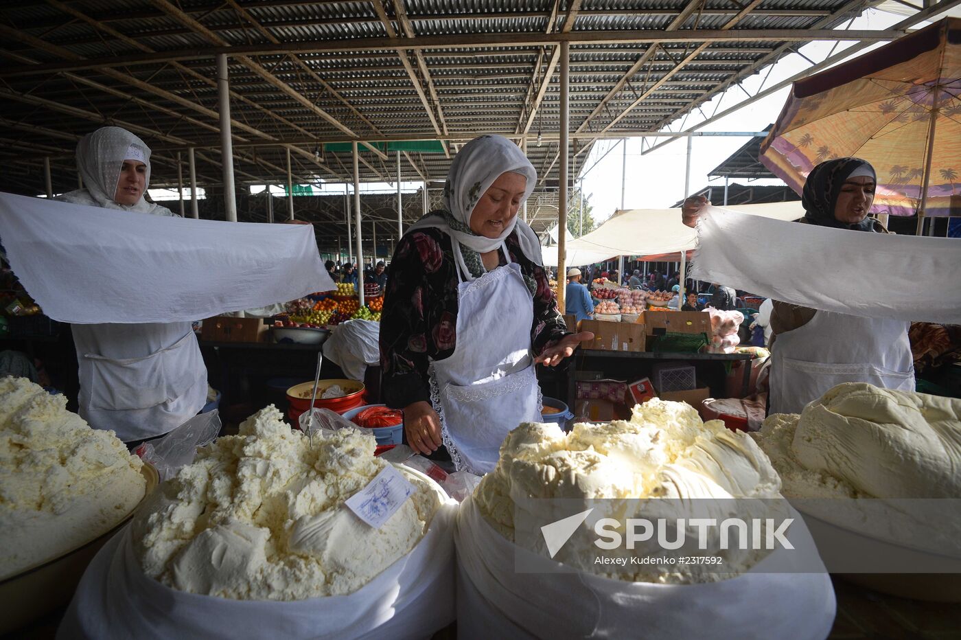 Green Market in Dushanbe