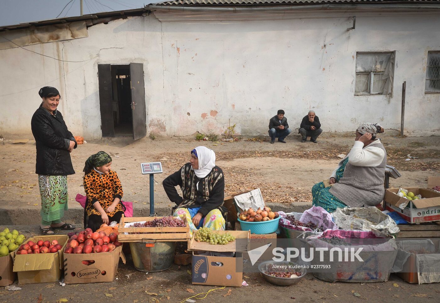 Green Market in Dushanbe
