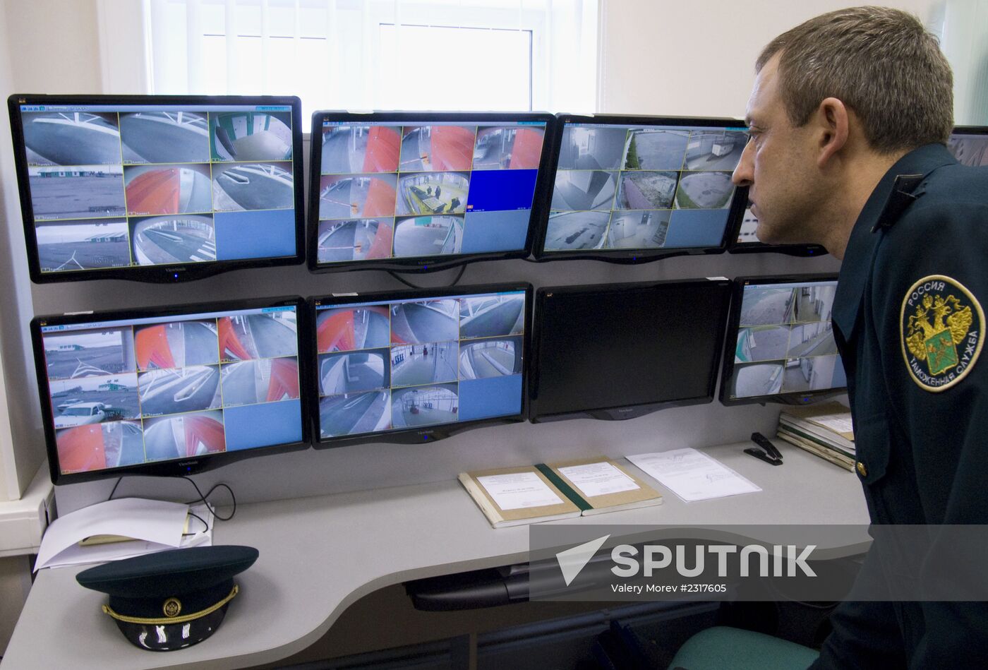 Shebekino customs checkpoint on Russian-Ukrainian border