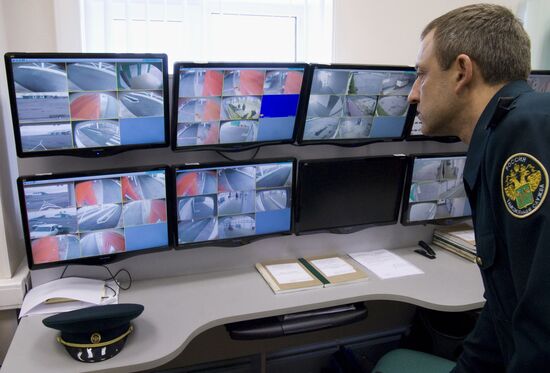 Shebekino customs checkpoint on Russian-Ukrainian border